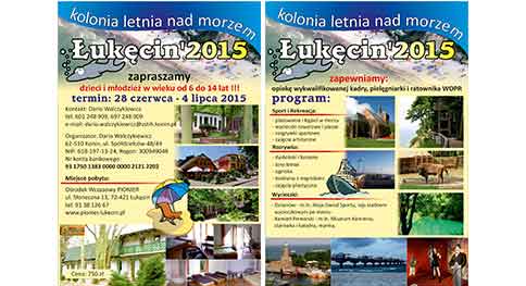 Obóz letni nad morzem 2015r. – Oferta