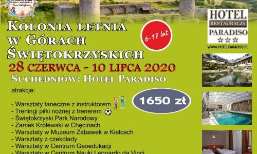 WAKACJE 2020r. – oferty letniego wypoczynku dzieci i młodzieży WAKACJE 2020r. – oferty letniego wypoczynku dzieci i młodzieży